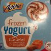 Adélie Crème glacée Frozen Yogurt sauce caramel & amandes - Product
