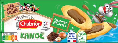 Biscuits kanoë choco noisette - Produkt - fr