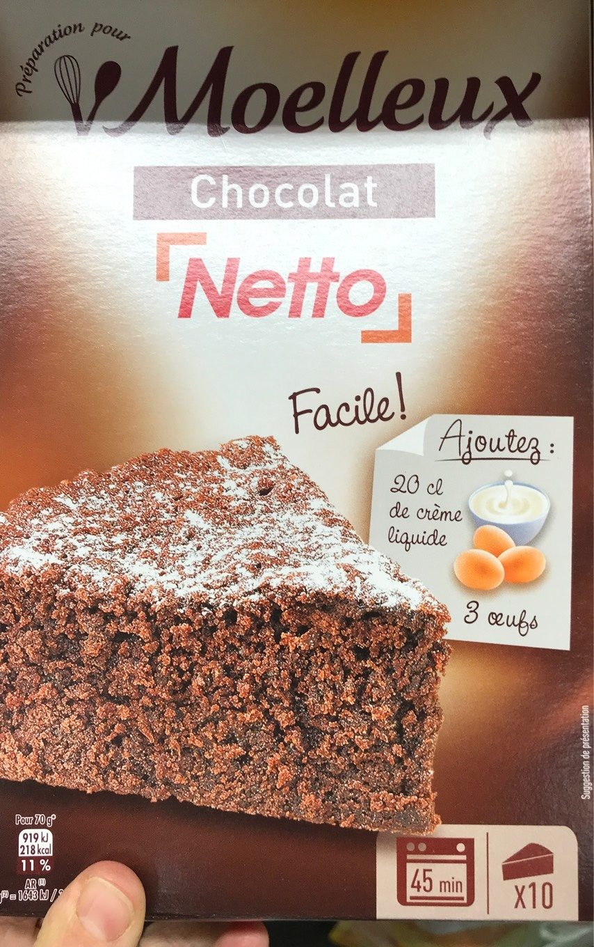Préparation pour Moelleux au chocolat - Producto - fr
