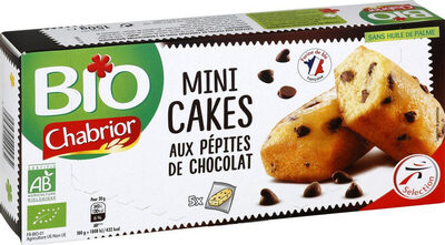 Mini cakes aux pépites de chocolat BIO - Product - fr