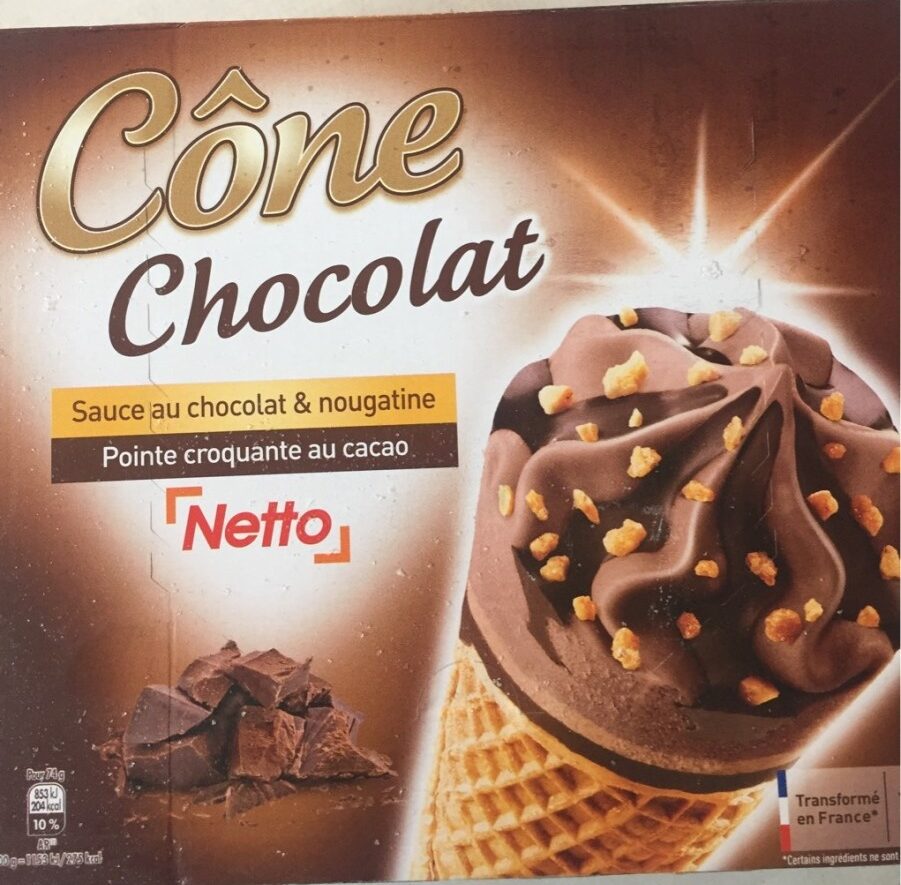 Cone chocolat - Product - fr