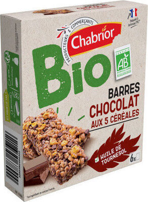 Barres chocolat aux 5 céréales bio - Product - fr