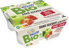Coupelle purée de fruits pomme fraise ssa - bio - Producto
