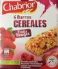 Chabrior 6 barres cereales - Produit