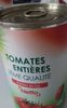 Tomates entières - Producte
