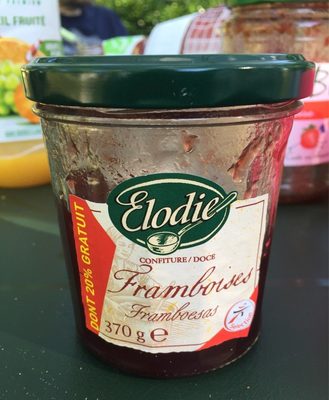 Confiture de framboises Elodie - Product - fr