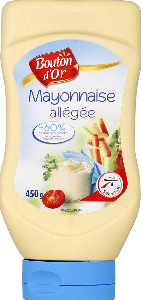 Mayonnaise allégée -60% mg - Produit