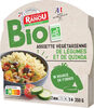 BARQUETTE Assiette végétarienne de légumes et de quinoa - BIO - 350 g - Product
