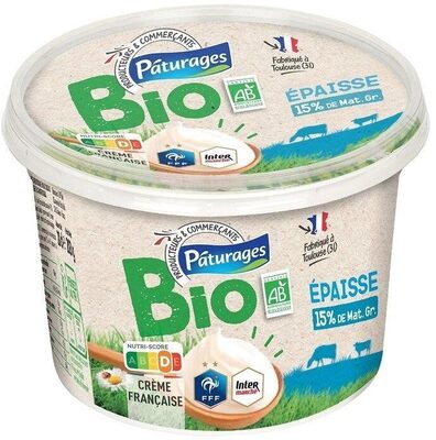 Specialite laitiere bio 15% mg epaisse 20cl - Product - fr