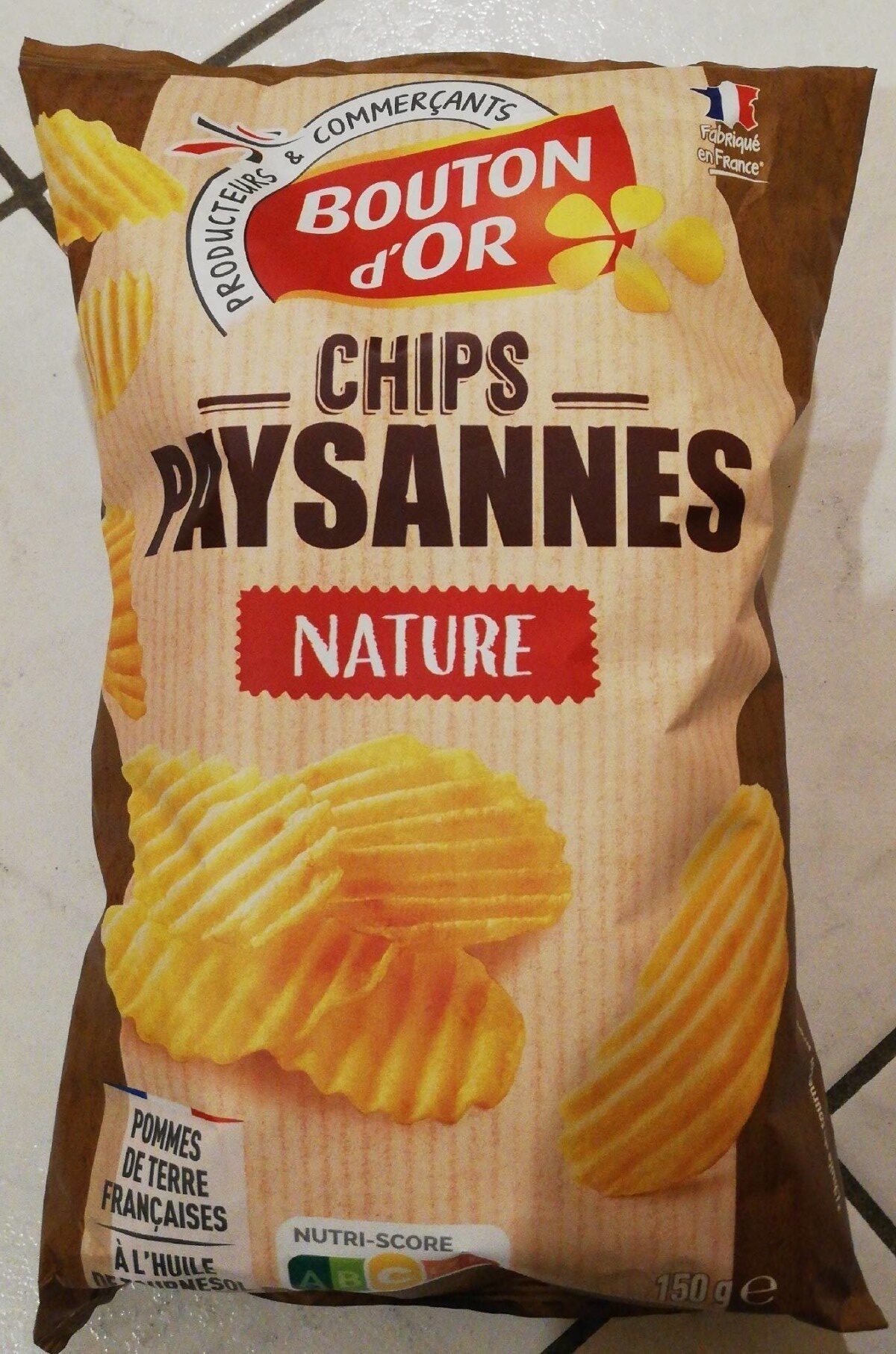 Chips Paysanne Nature - Product - fr