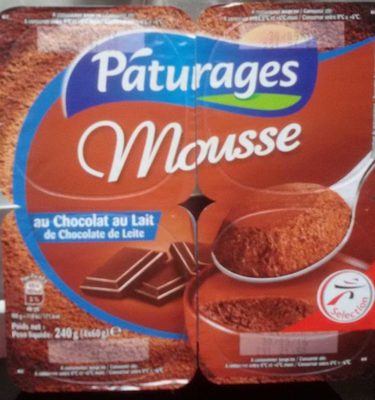 Pâturages Mousse Chocolat au Lait - Product - fr