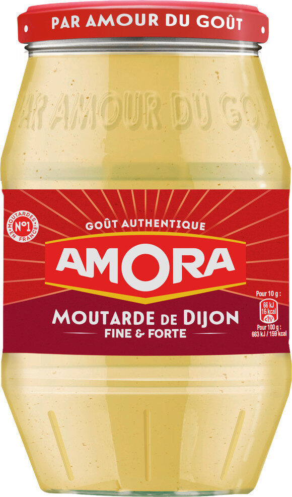 Amora Moutarde de Dijon Fine et Forte Bocal 915g - Product - fr