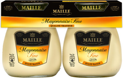 Maille Mayonnaise Fine qualité traiteur au rayon frais 2 x 125g - Produit