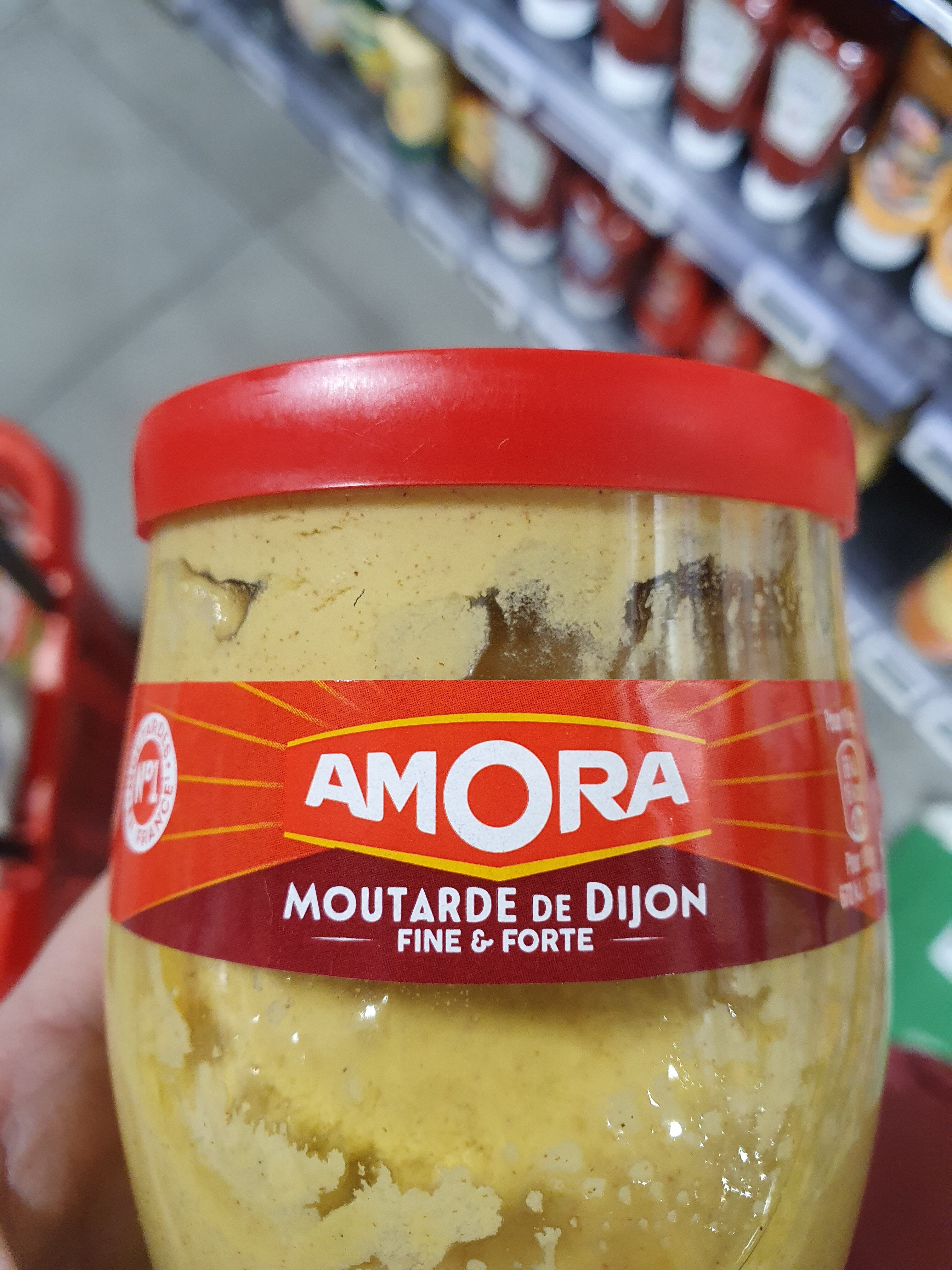 Amora Moutarde Fine et Forte Verre De Table 245g - Producto - fr