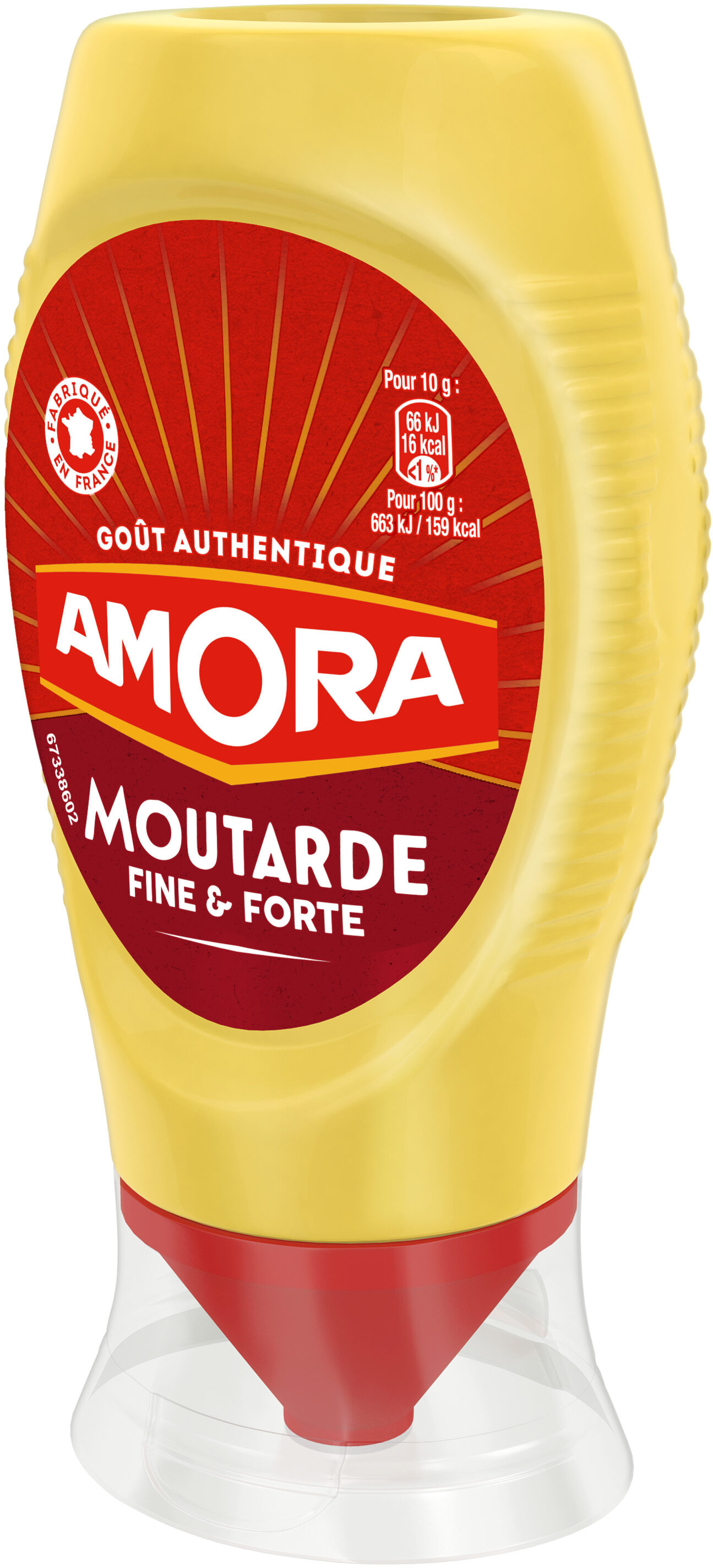 Moutarde Fine et Forte Flacon Souple - Prodotto - en