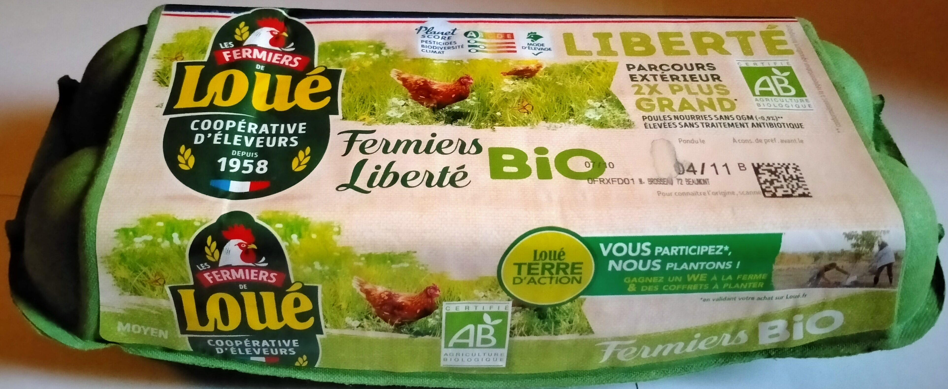 fermiers liberté bio - Product - fr