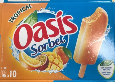 Oasis sorbet Tropical - Produit