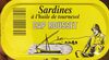 Sardines à l'huile de tournesol - Product