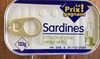 Sardines huile olive - Product