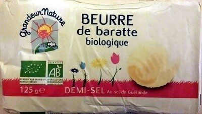 Beurre de baratte biologique - Product - fr