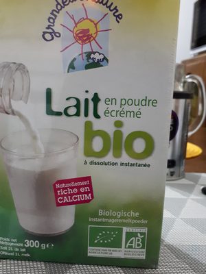 Lait en poudre écrémé bio - Ingredienser - fr