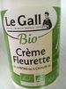 Crème fleurette bio - Product