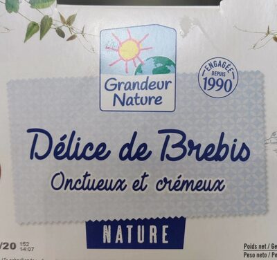 Délice de brebis, onctueux et crémeux Nature - Produkt - fr