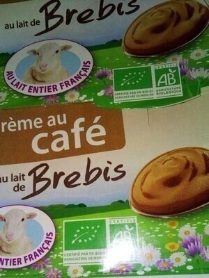 Crème au café au lait de brebis - Product - fr