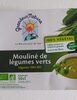 Mouliné de légumes verts bio - Produit