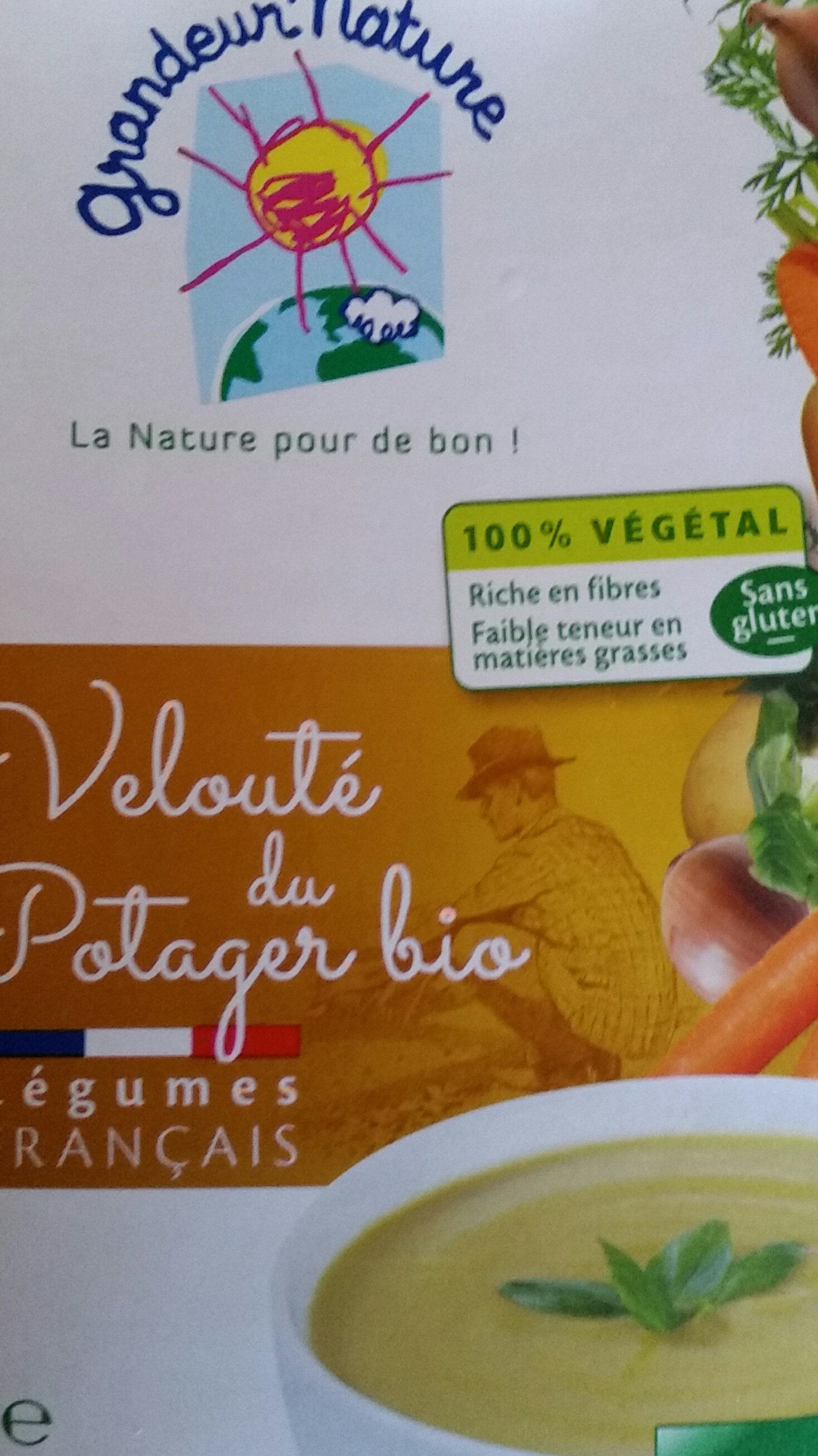 Velouté légumes variés du Potager bio - نتاج - fr