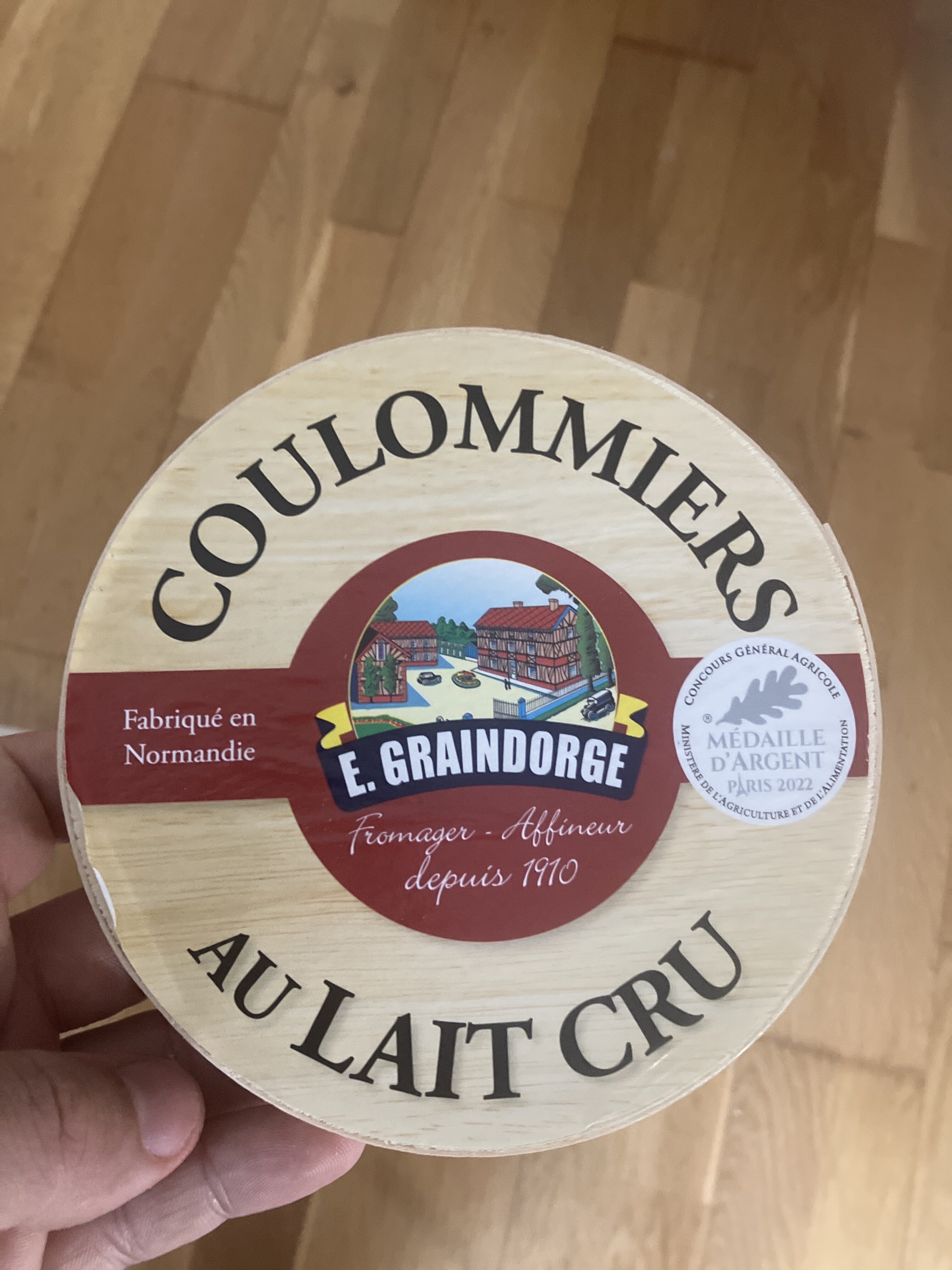 Coulommiers au Lait Cru (23 % MG) - Product - fr
