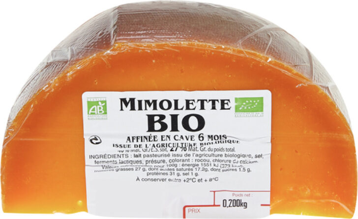 Mimolette Bio - Product - fr