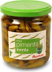 Mini Piments Verts - Produit