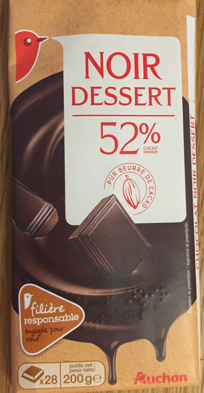 Chocolat Noir dessert - Producto - fr