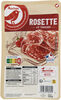 Rosette Auchan 120g - 12 tranches - Produit