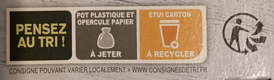 Mousse au chocolat - Recycling instructions and/or packaging information - fr