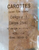 Carottes - Produit