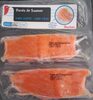 Pavés de saumon surgelés 2 x 125 g - Produit