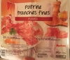 Poitrine tranches fines Fumée - Product