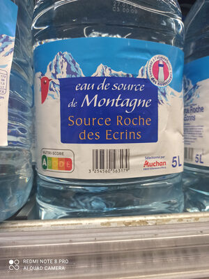Auchan Eau De Source De Montagne 5l - Produkt - fr