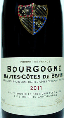 Bourgogne Hautes-Côtes de Beaune 2011 - Produit