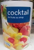 Cocktail de fruits au sirop - Product