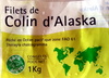 Filets de Colin d'Alaska, Congelés - Producto