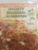 Spaghetti bolognaise au parmesan - Product