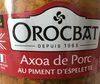 Orocbat axoa de porc au piment d'espelette bocal - Product