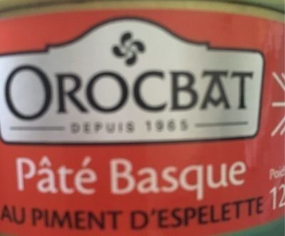 Pâté Basque - Product - fr