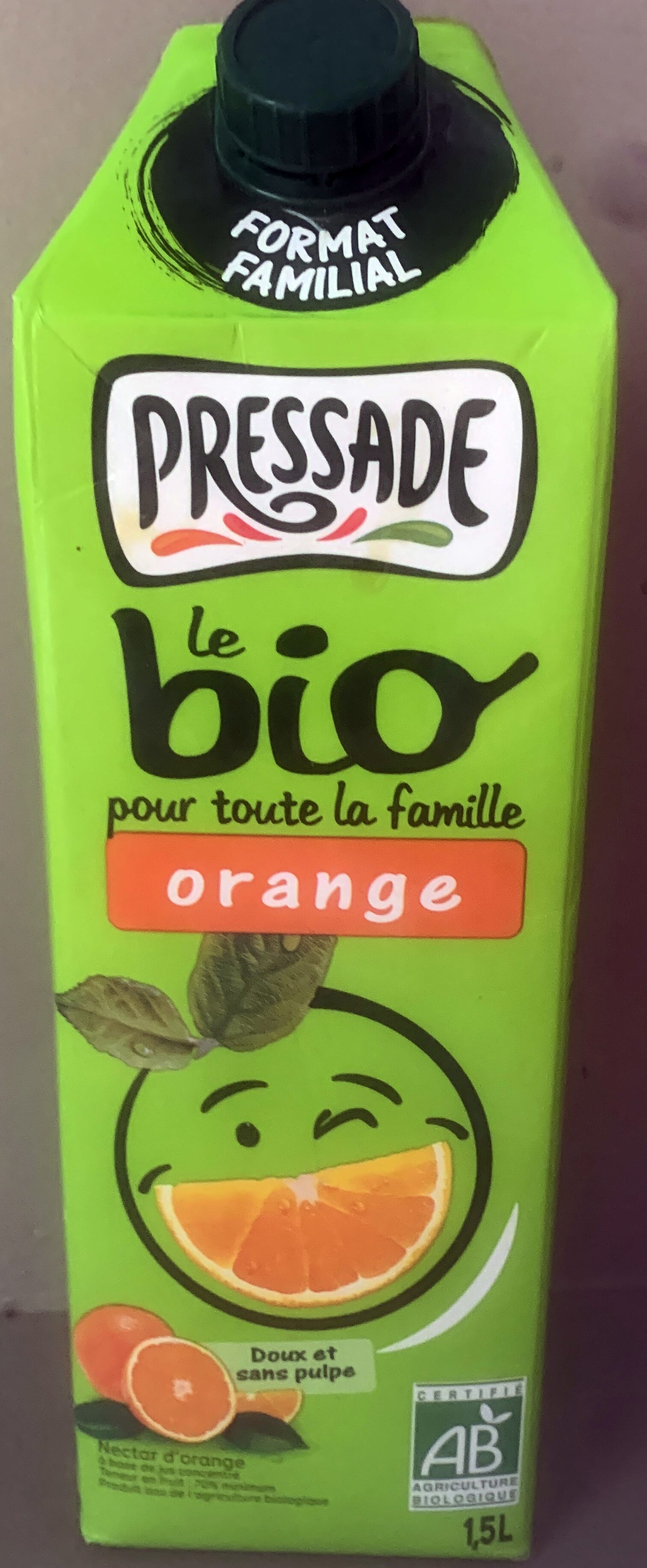 Le Bio Orange - Produit
