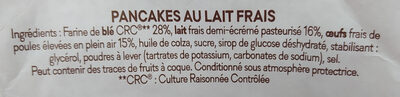 Pancakes au lait frais - Ingrediënten - fr