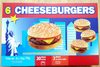 6 cheeseburgers - Produkt
