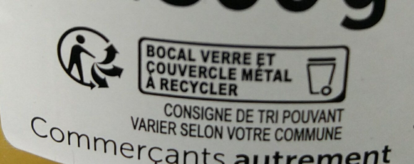 Miel crémeux Mille fleurs - Recycling instructions and/or packaging information - fr
